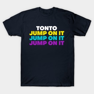 TONTO ( JUMP ON IT ) Sugarhill Gang apache T-Shirt